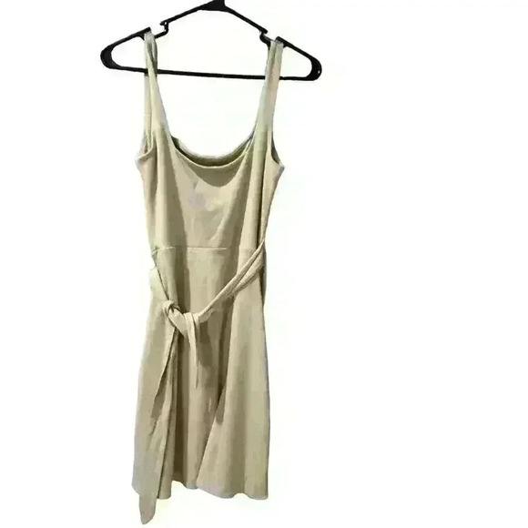 Wilfred Aritzia Lune Saturn beige m wrap dress women’s size medium - Picture 1 of 7